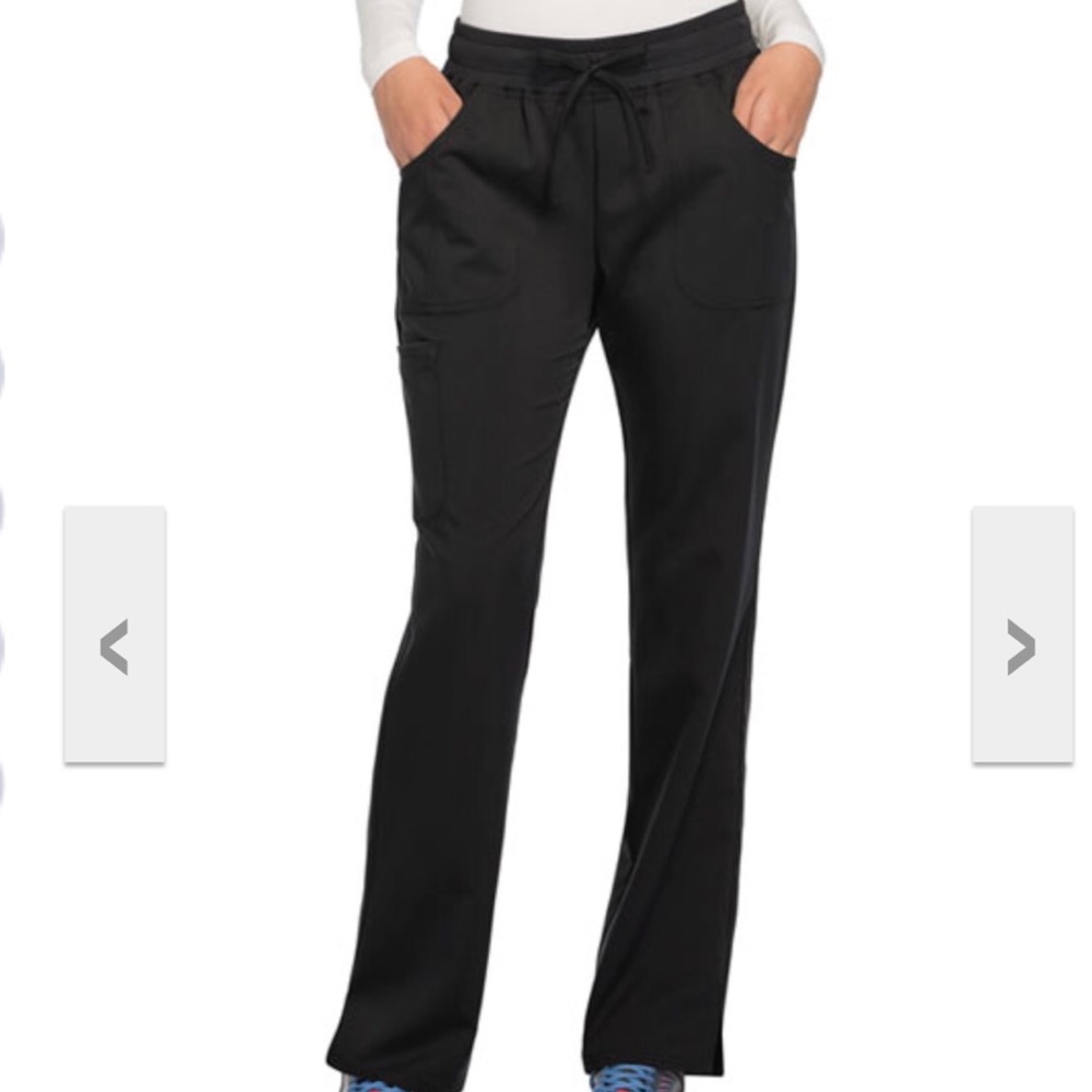 Scrubstar Black Scrub Pants Medium